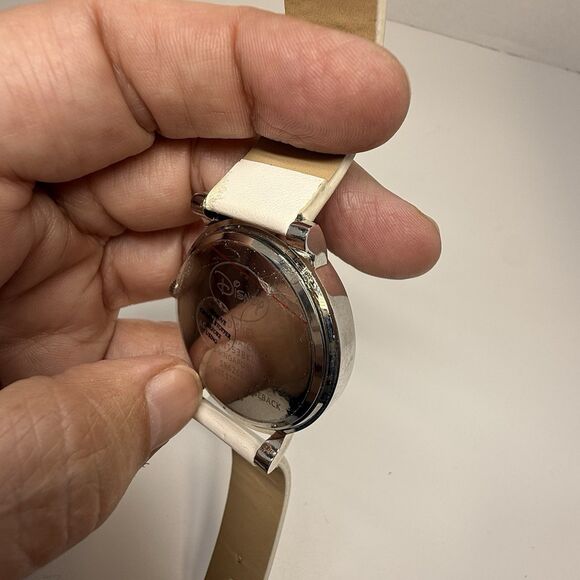 Accutime Disney Princess Color Block White Band Analog Watch New Battery - Picture 8 of 8